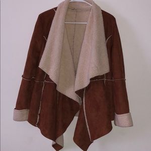 Soft shearling jacket